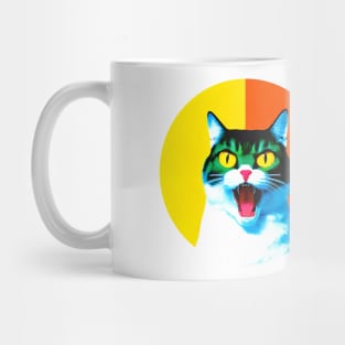 Scream Cat Mug